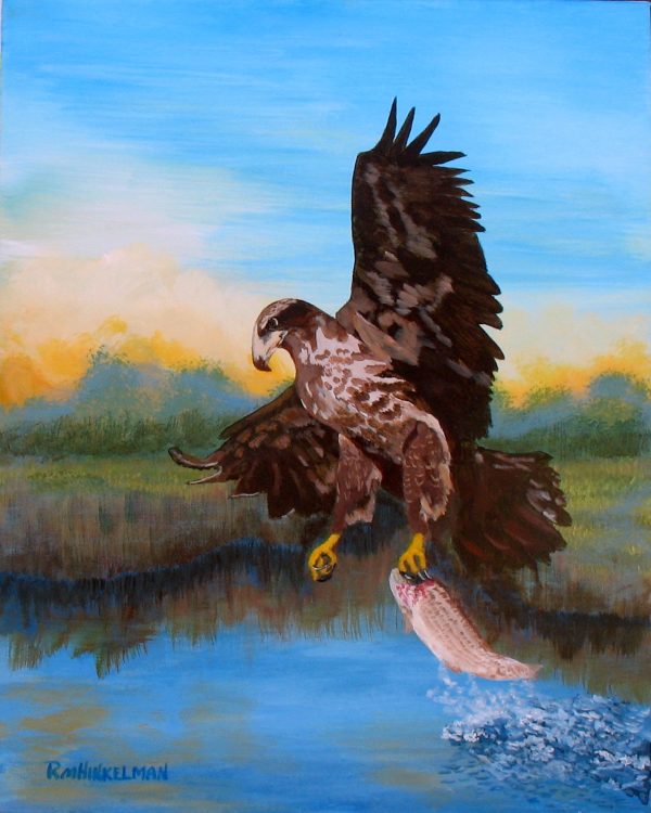 Wildlife art painting South Carolina
